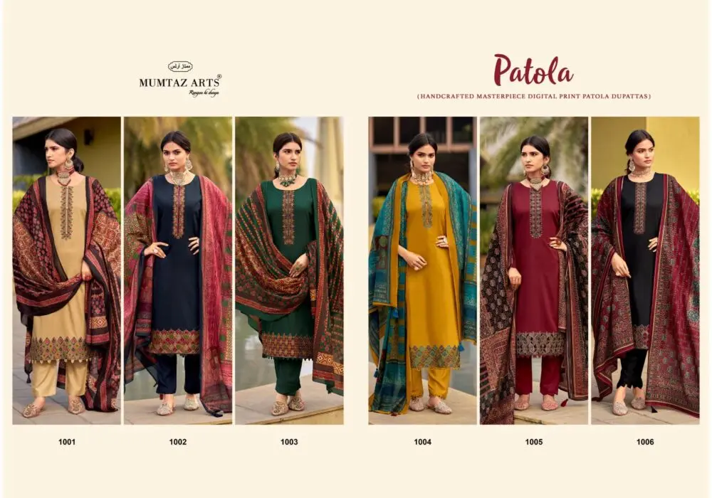 MUMTAZ ARTS PATOLA 2026
