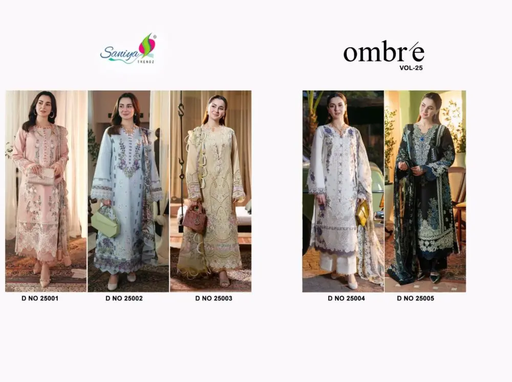 SANIYA TRENDZ OMBRÉ VOL 25