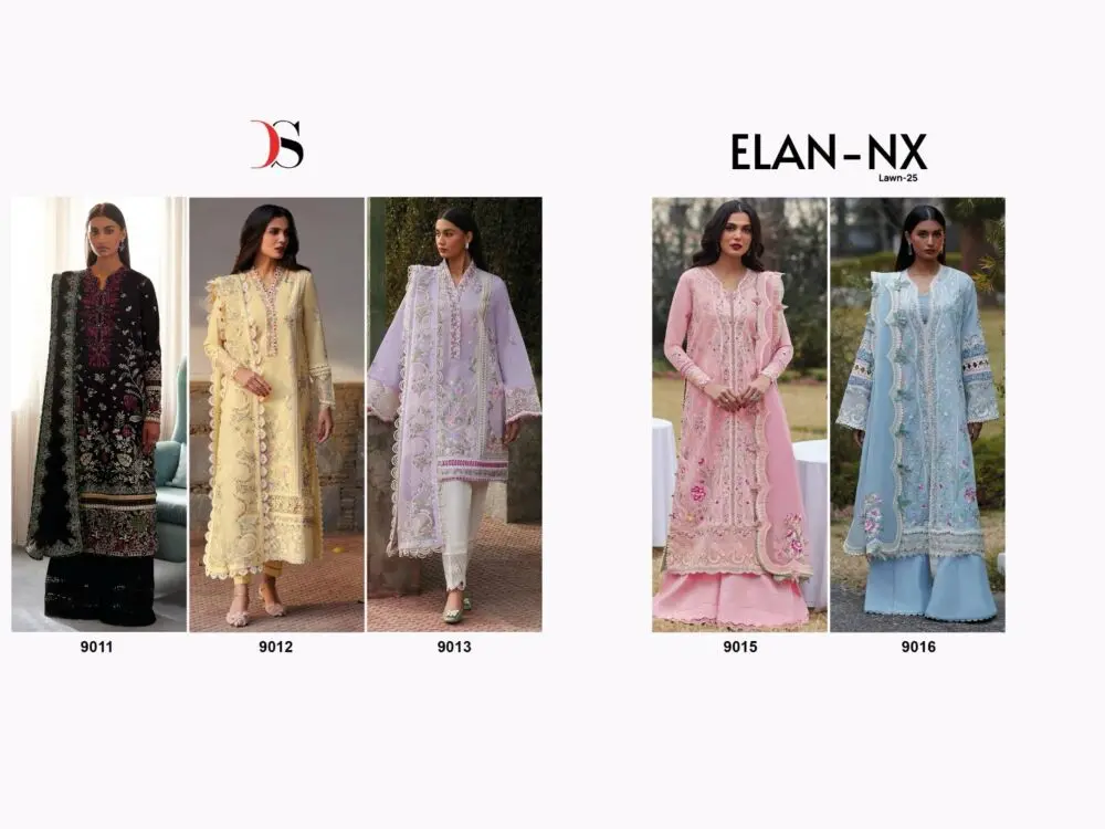 DEEPSY SUITS ELAN Lawn 25 Nx with open images