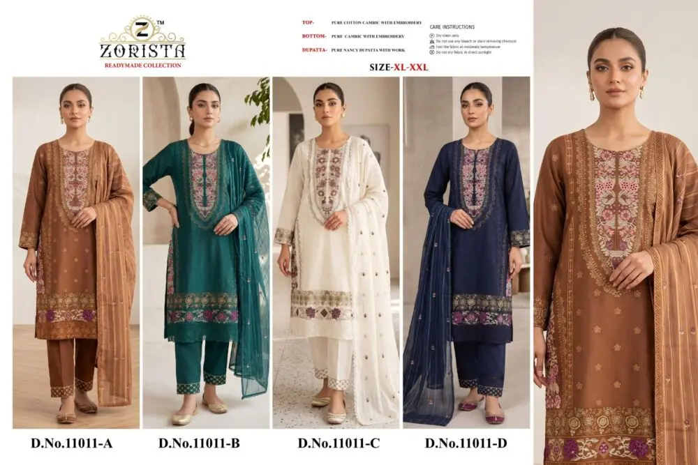ZORISTA REDAYMADE COLLETION DNO 11011 ABCD