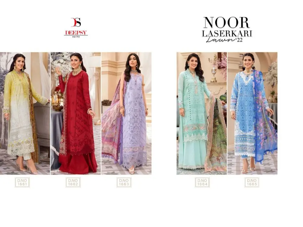 Deepsy Noor Laserkari Lawn 22 with Open Image
