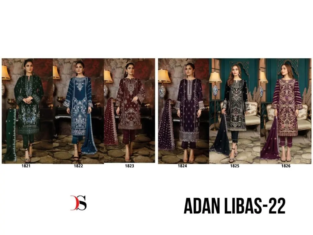 Deepsy Adan Libas Velvet Collection 22 with Open Image