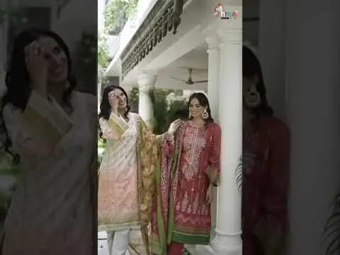 Shree fabs BIN SAEED LAWN COLLECTION vol 7 with open images