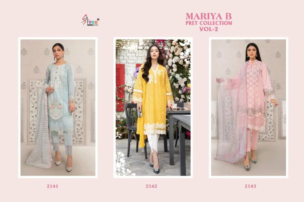 Shree Fabs Maria B Pret Collection Vol 2