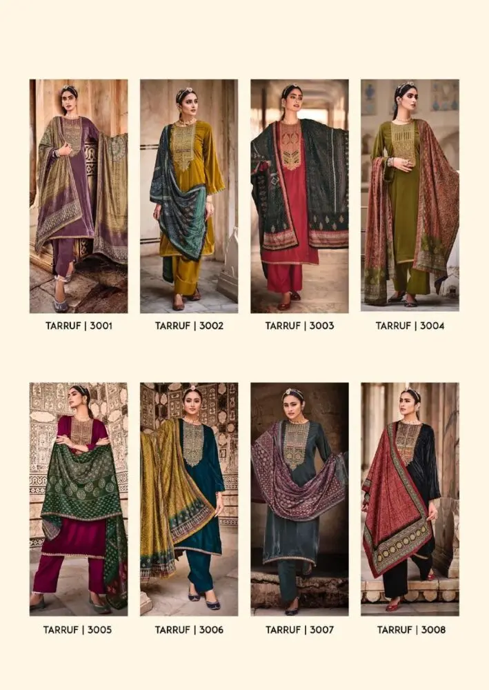 Mumtaz Arts Tarruf Velvet Vol 3