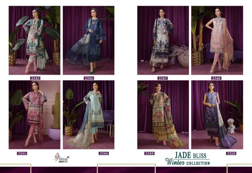 Shree Fabs Jade Bliss Winter Collection