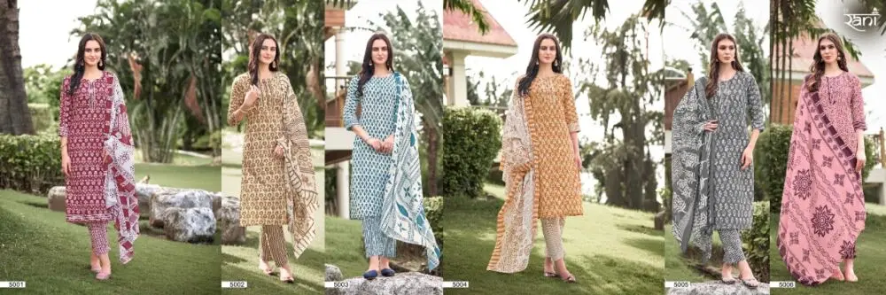 RANI KASHVI vol 5 Readymade Cotton Suits