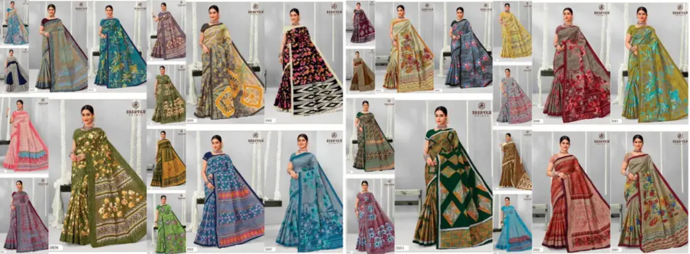 DEEPTEX MOTHER INDIA SAREE VOL 59