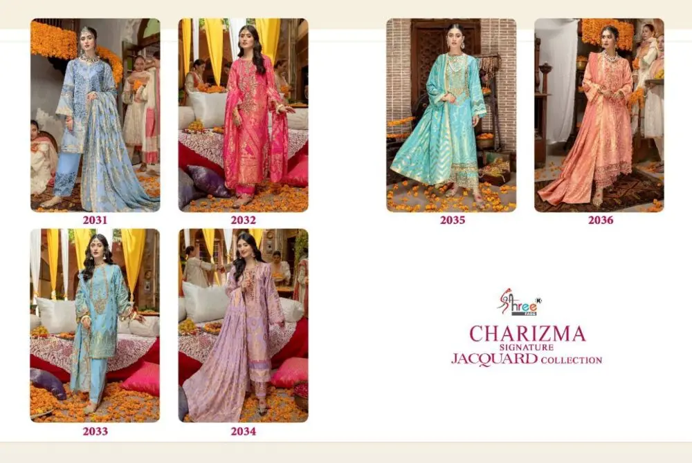 Shree Fabs Charizma Signature Jacquard Collection with Open Image