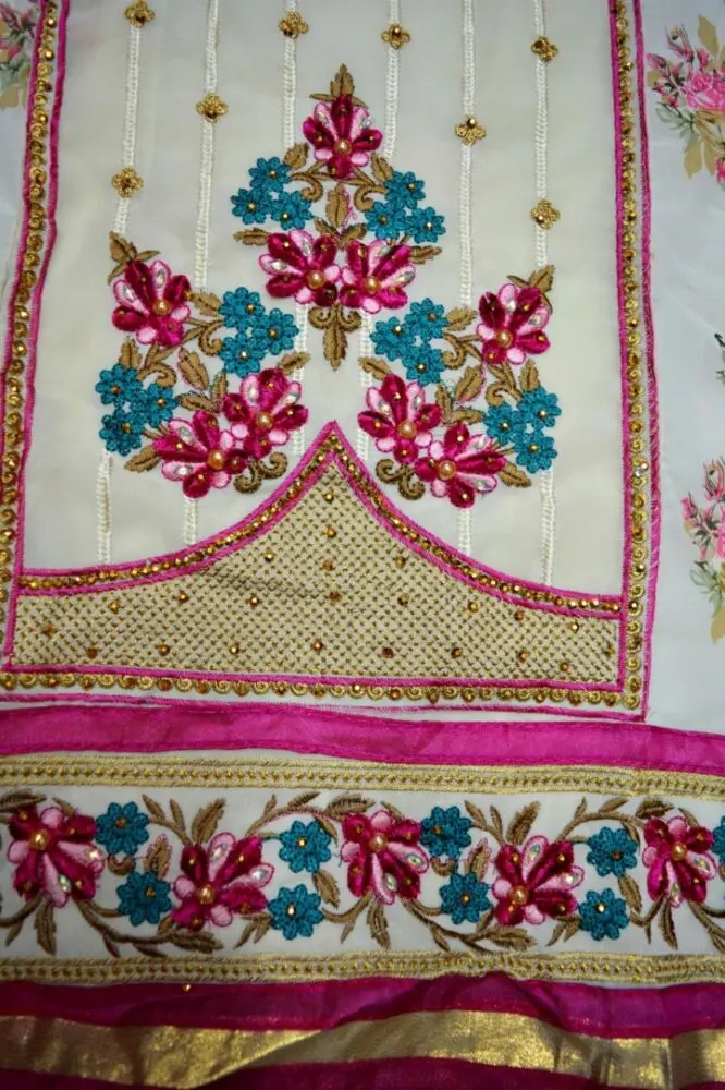 Georgette Print Work 6