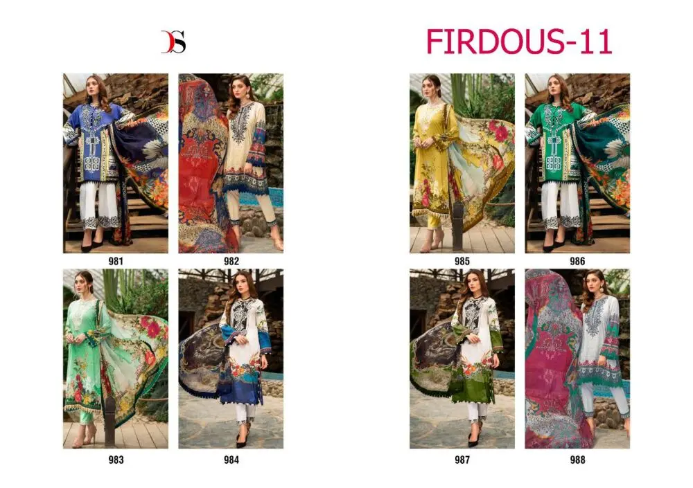 Deepsy Firdous Vol 11 Cotton Dupatta with Open Image