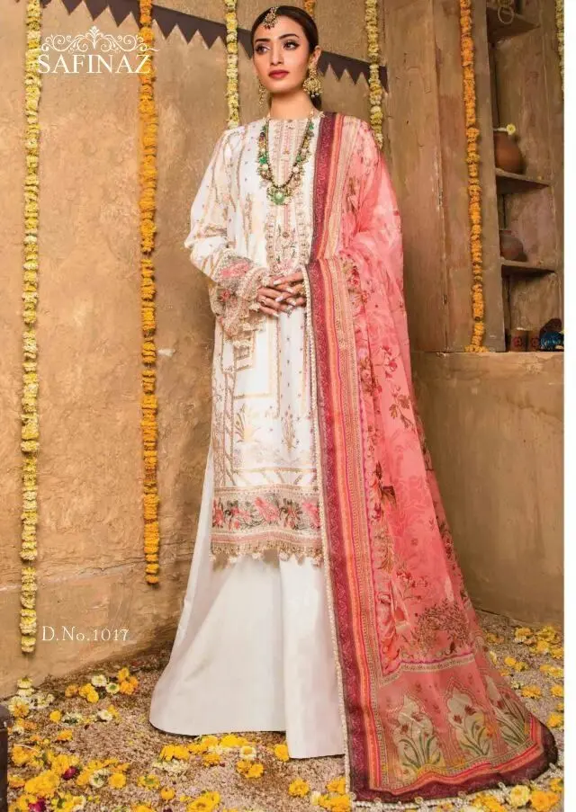 Safinaz Muslin Vol 1 Schiffili Collection