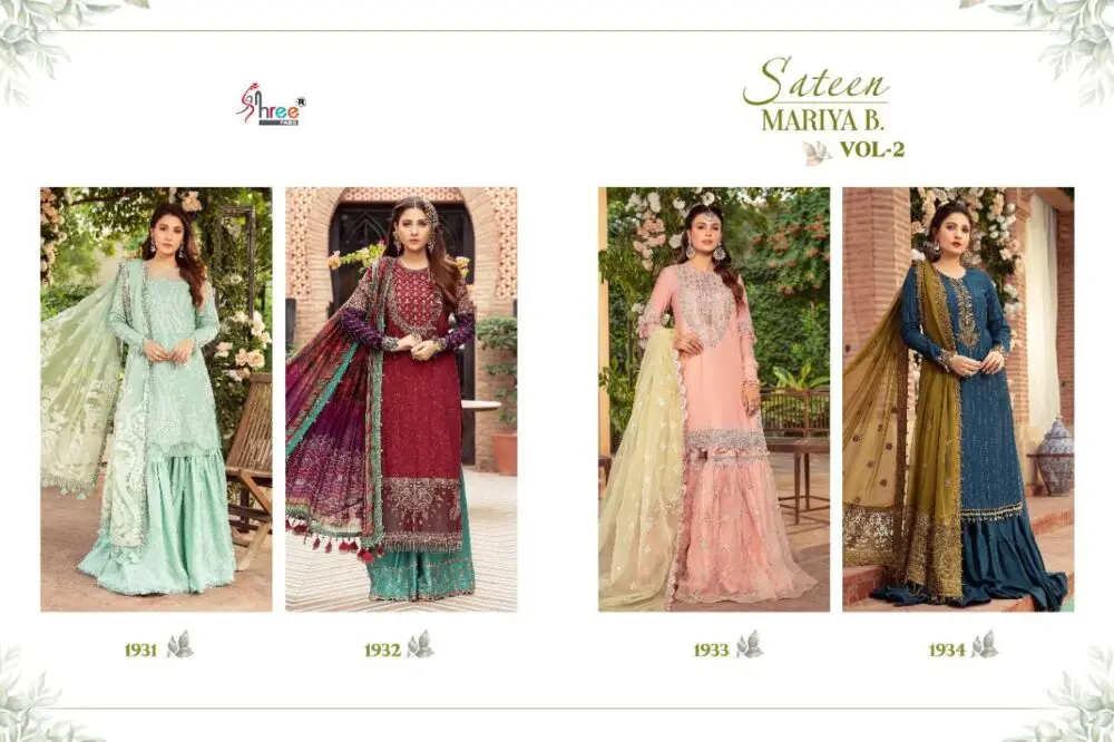 Shree Fabs Sateen Mariya B Vol 2