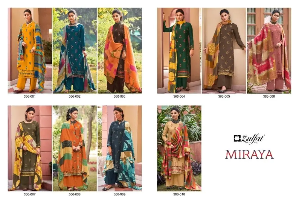 Zulfat Miraya Pashmina