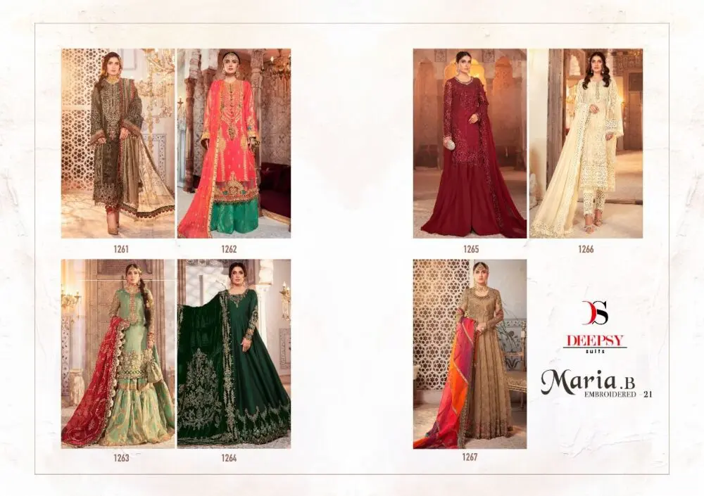 Deepsy Maria B Embroidered Vol 21 with Open Image