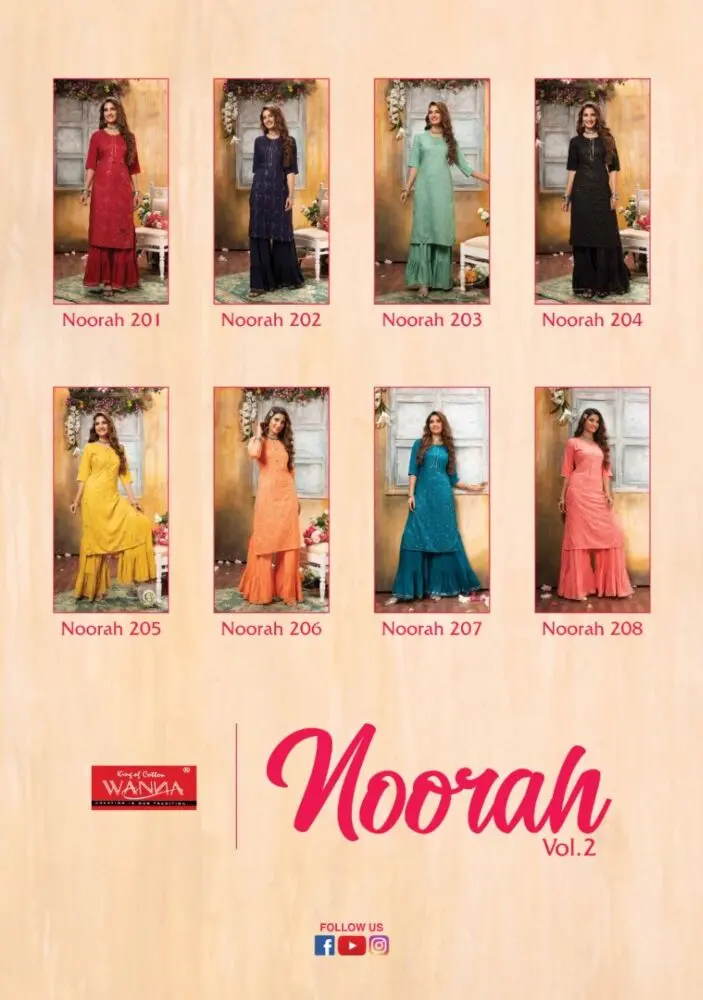 Noorah Vol 2 Stitched
