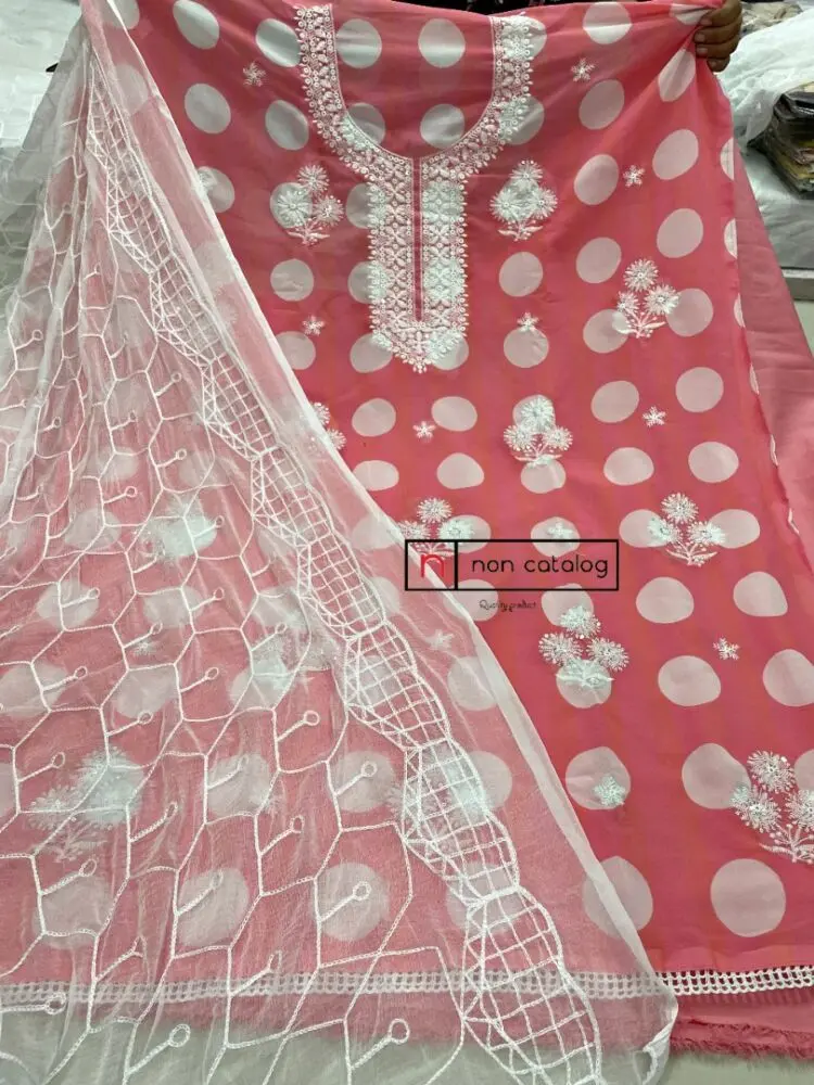 Georgette Print Work 14