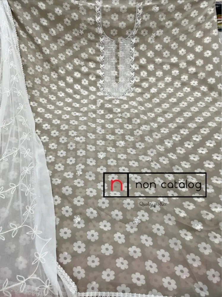 Georgette Print Work 15