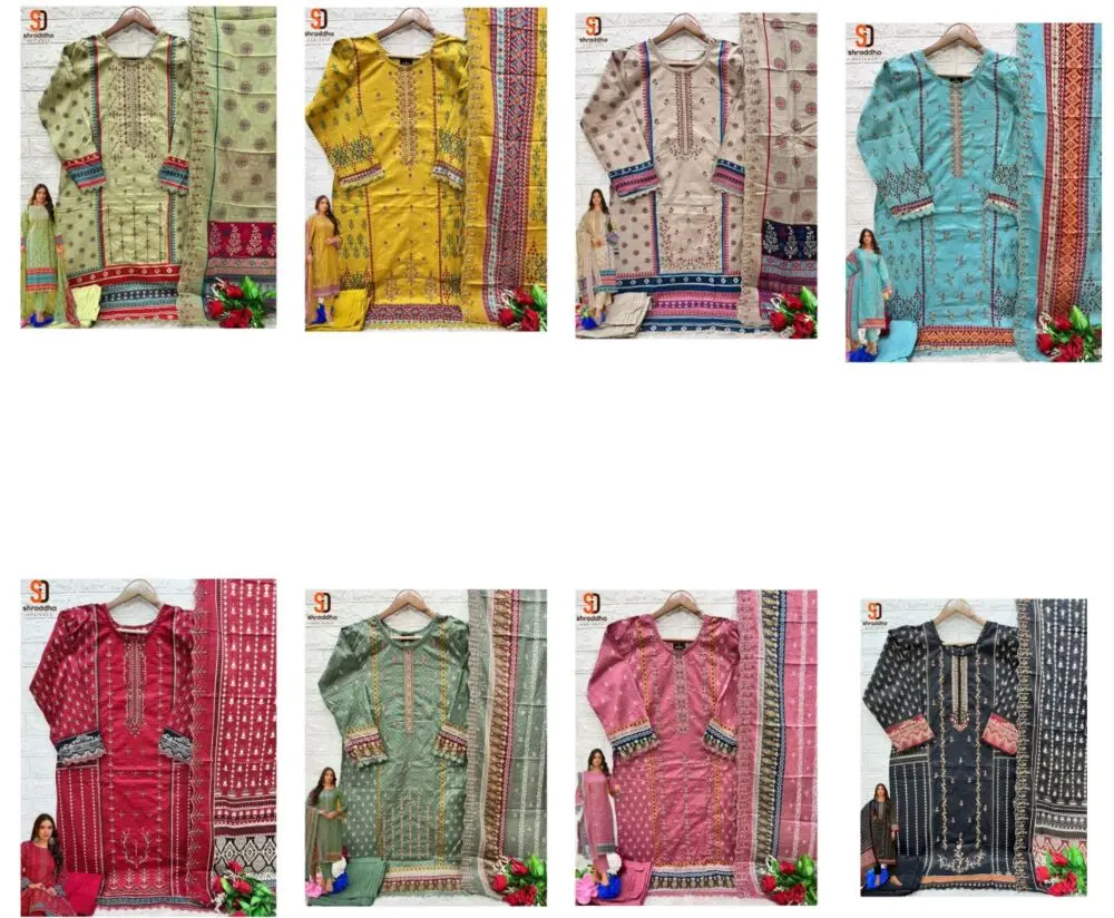 SHARADDHA DESIGNER BIN SAEED VOL 10 readymade