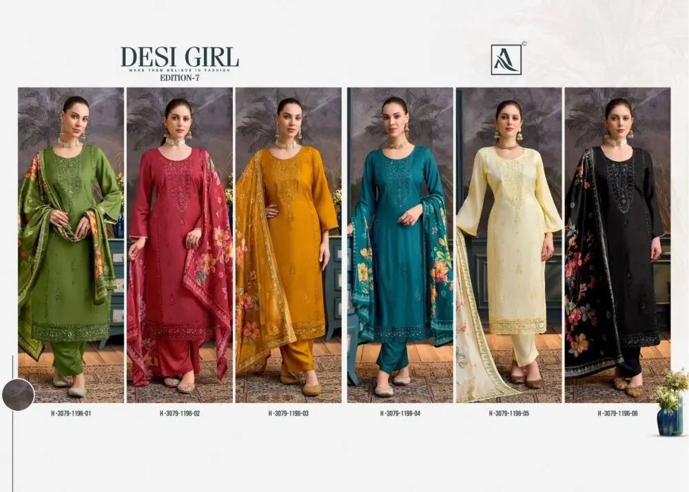 ALOK SUITS DESI GIRL VOL 7