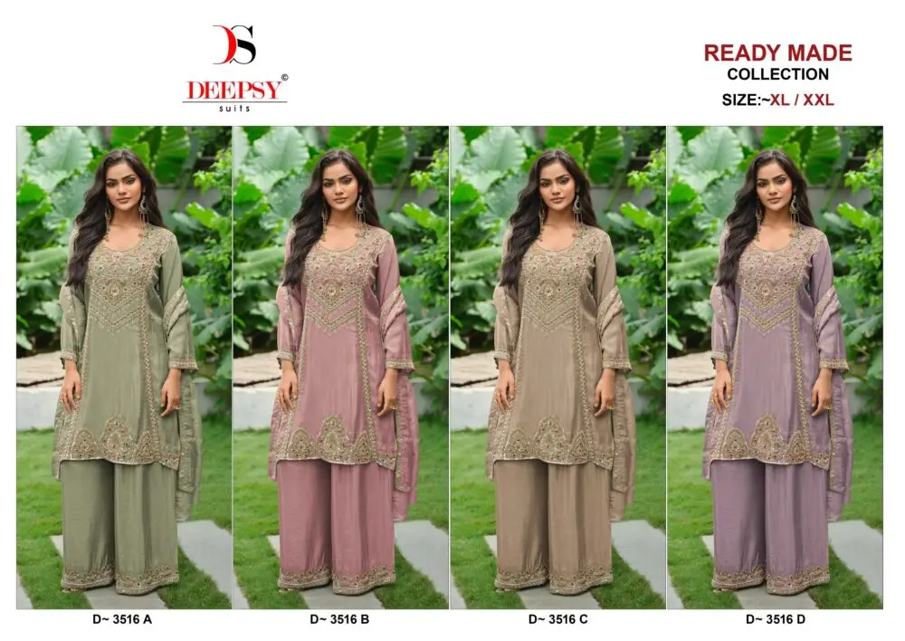 DEEPSY SUITS DNO D3516 READYMADE COLLECTION