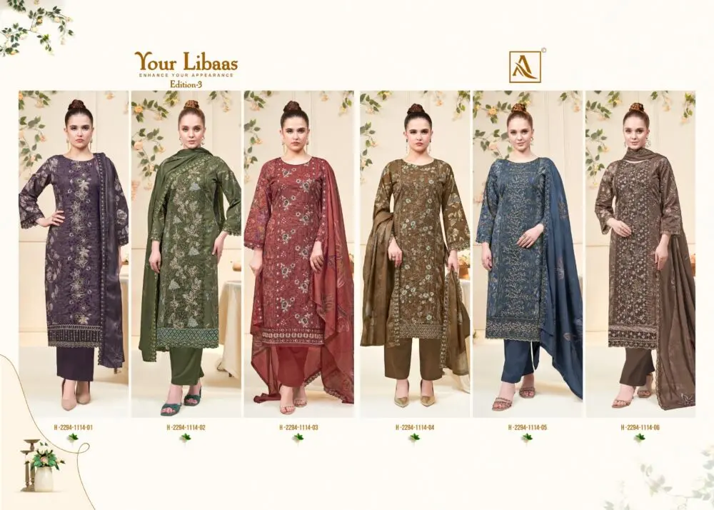 ALOK SUITS YOUR LIBAAS VOL 3