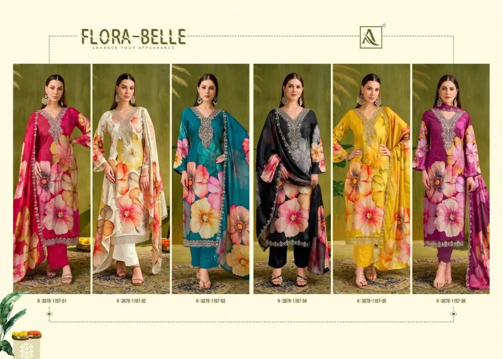 ALOK SUIT FLORA BELLE
