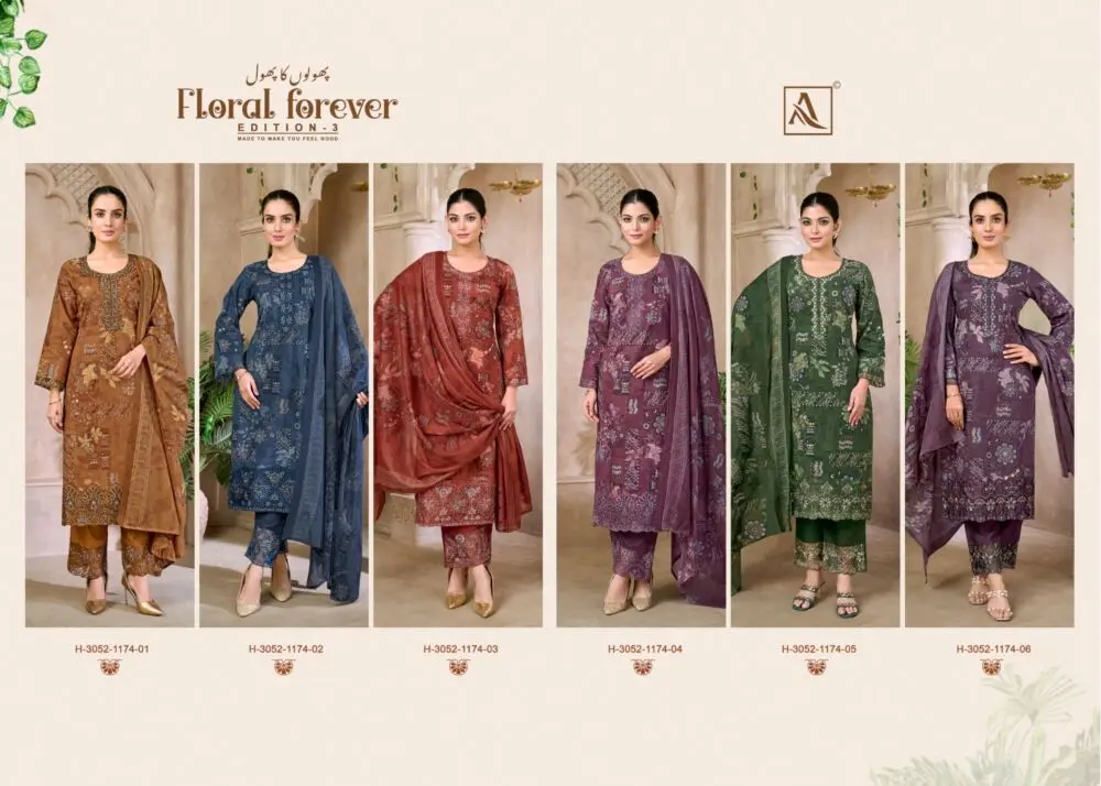 Alok Suit Floral Forever 3