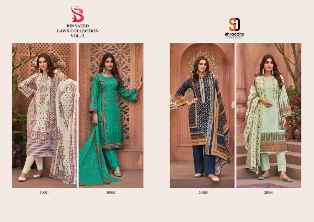 SHARADDHA DESIGNER BIN SAEED VOL 2 