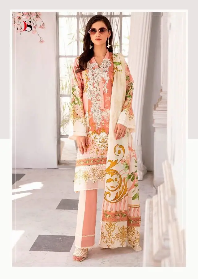 Deepsy Firdous Urbane Vol 2 Chiffon Dupatta with Open Image