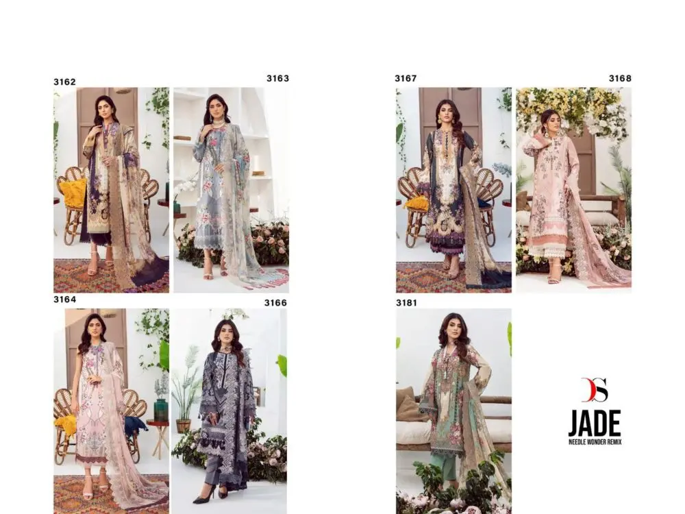 DEEPSY SUITS Jade Needle Wonder remix Chiffon Dupatta