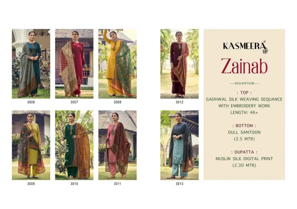 Kasmeera Zainab Stitched
