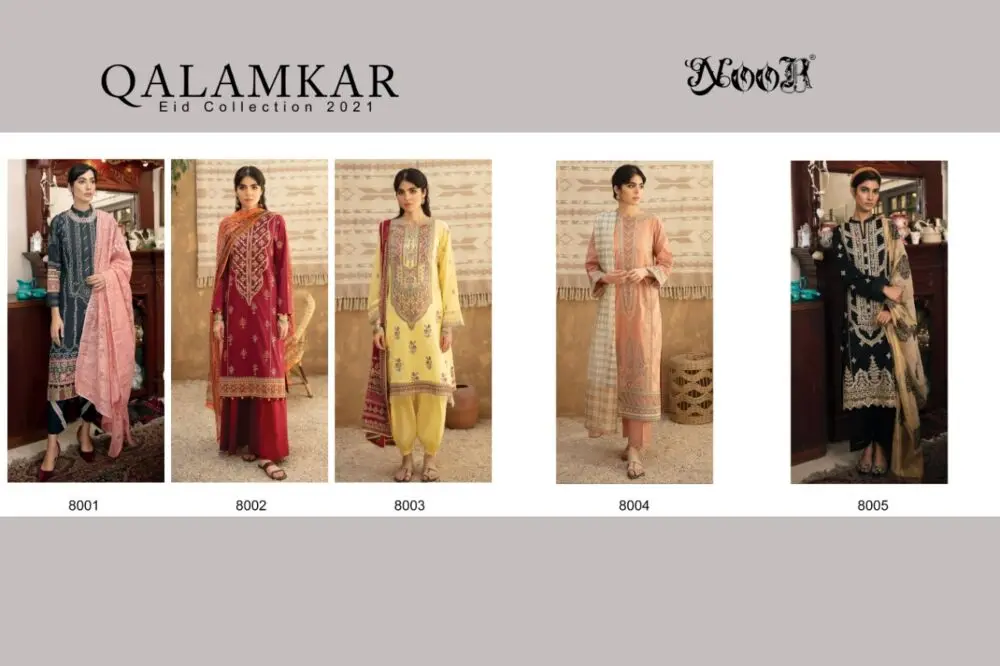 Noor Qalamkar Eid Collection with Open Image