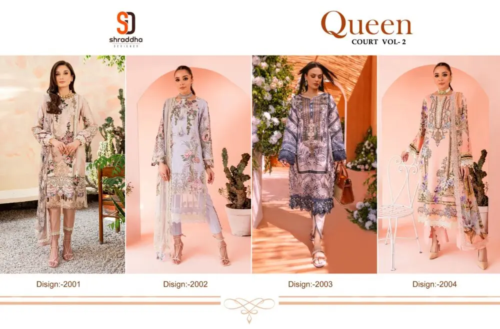 SHARADDHA QUEEN COURT vol 2 Chiffon Dupatta