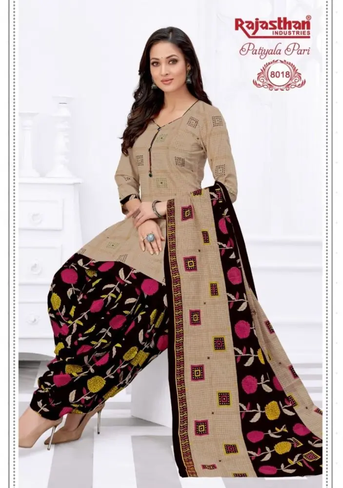 Rajasthan Pari Patiyala Vol 8 A Stitched - XL