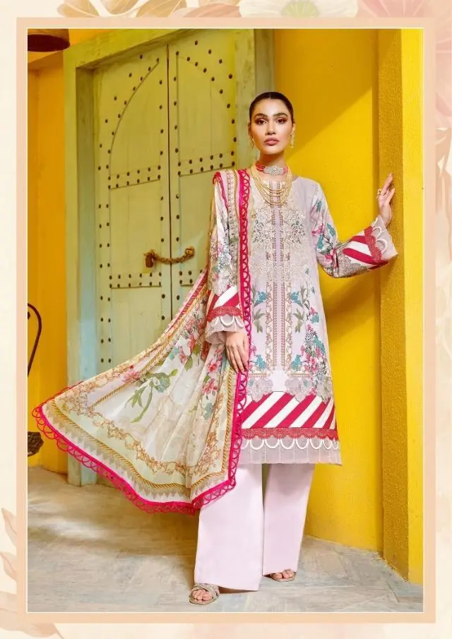 House of Lawn Firdous Remix Chiffon Dupatta