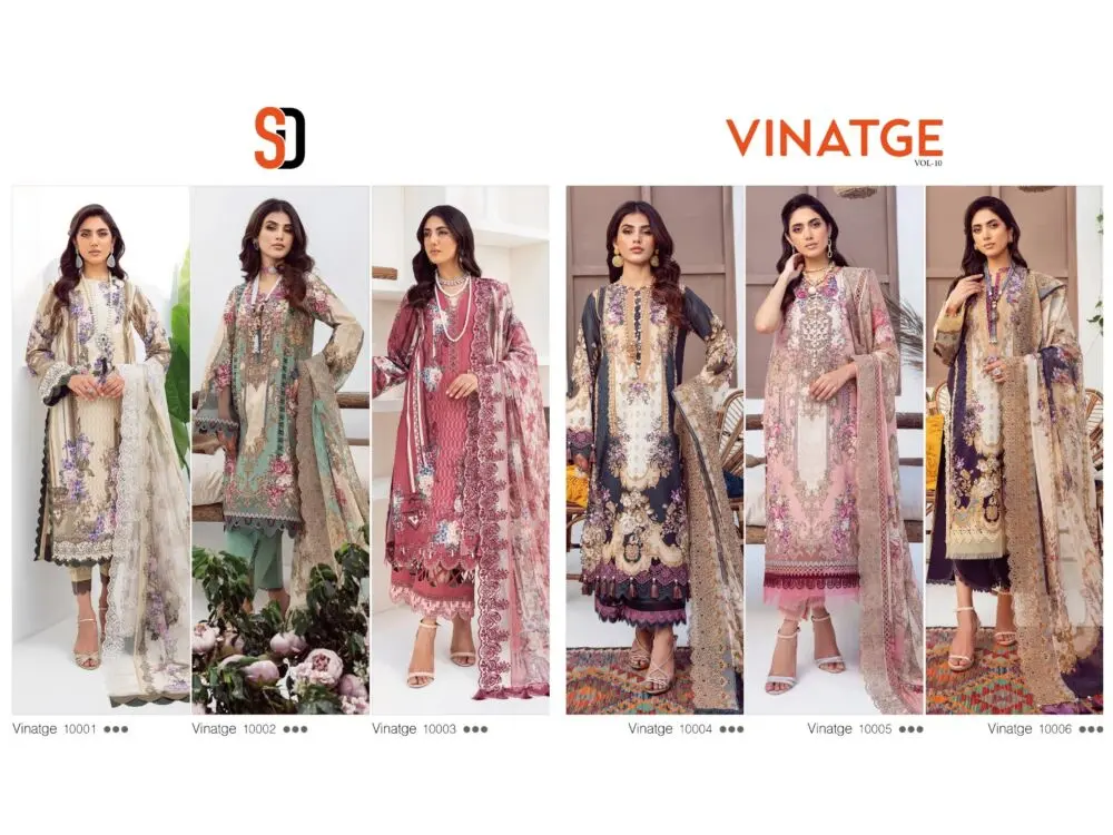 SHARADDHA DESIGNER vintage vol 10 Cotton Dupatta