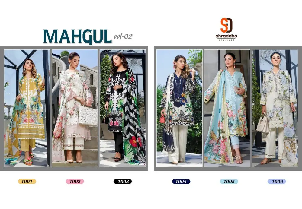 Sharaddha Mahgul Vol 2 Cotton Dupatta with Open Image