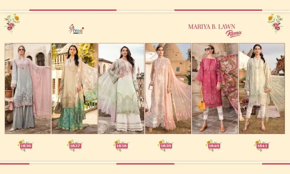 Shree Fabs Mariya B Lawn Remix Lawn Dupatta with Open Image