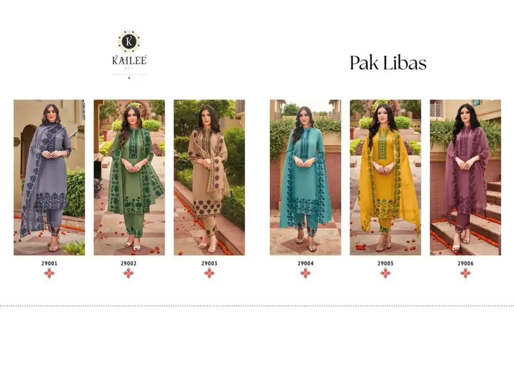KAILEE FASHION PAK LIBAS Stitched