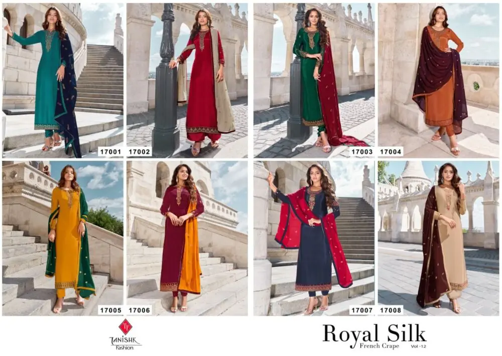 Tanishk Royal Silk Vol 12