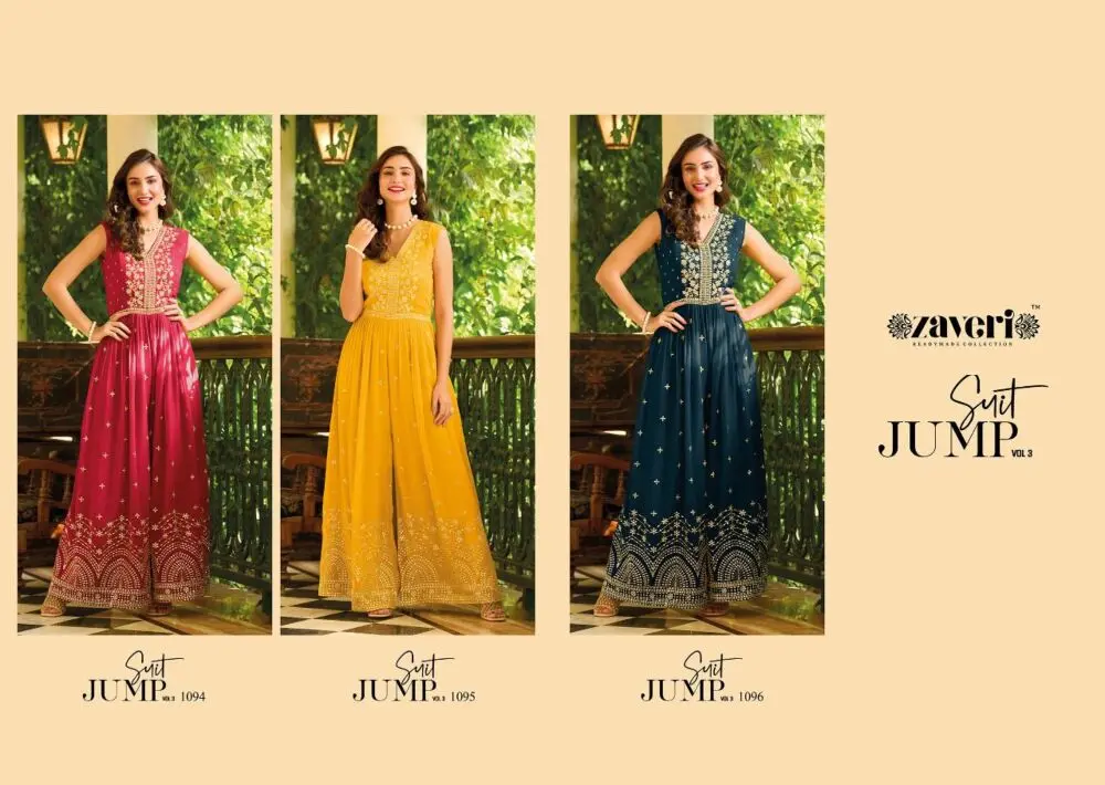 ZAVERI JUMP SUIT vol 3