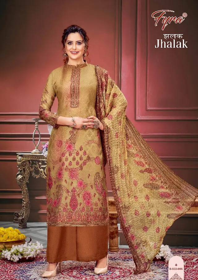 Fyra JHALAK Muslin cotton suits