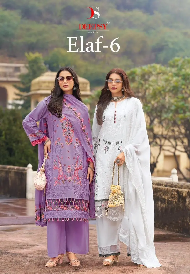 DEEPSY SUITS ELAF Luxury Lawn 25 6 