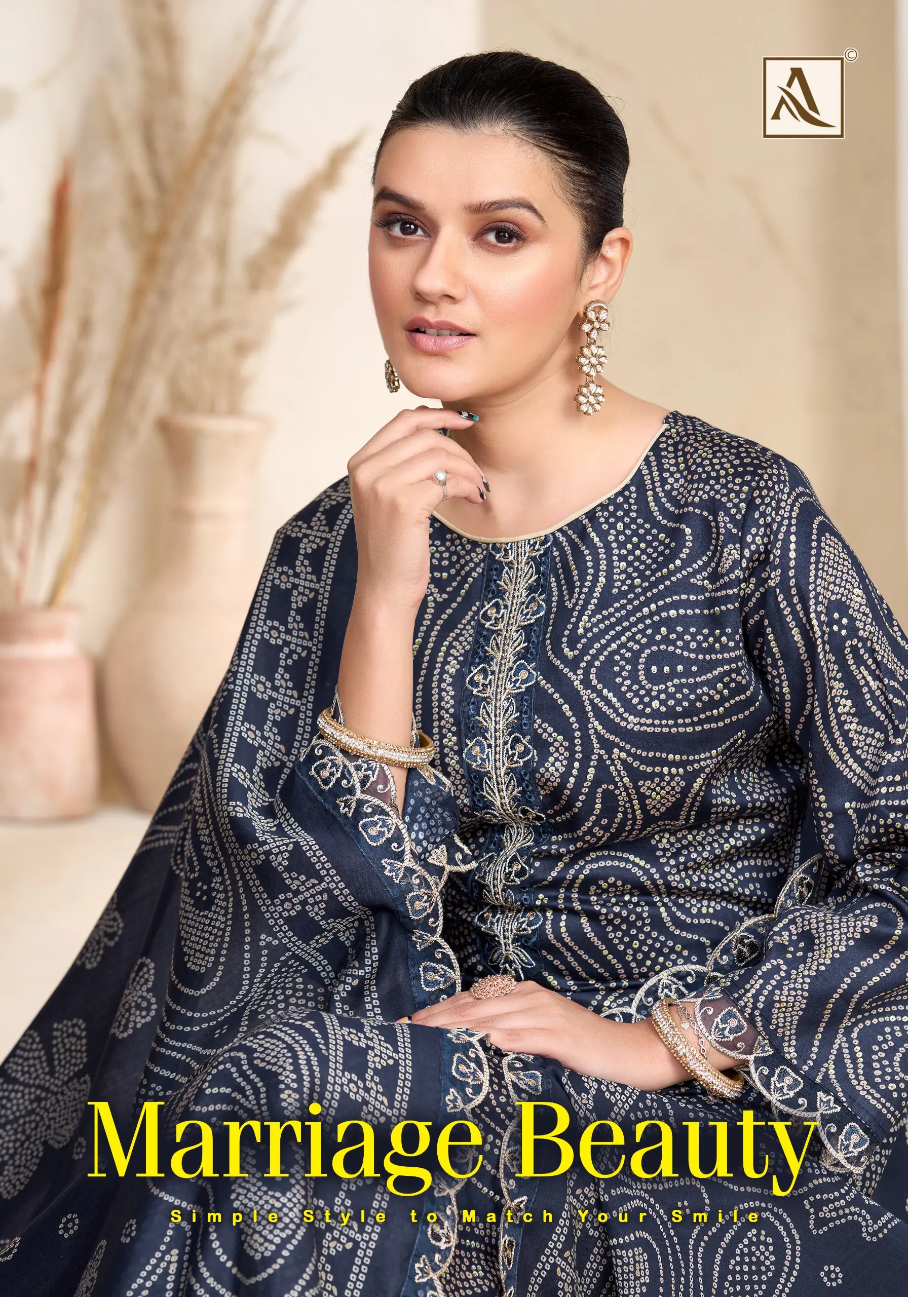 ALOK SUITS MARRIAGE BEAUTY 