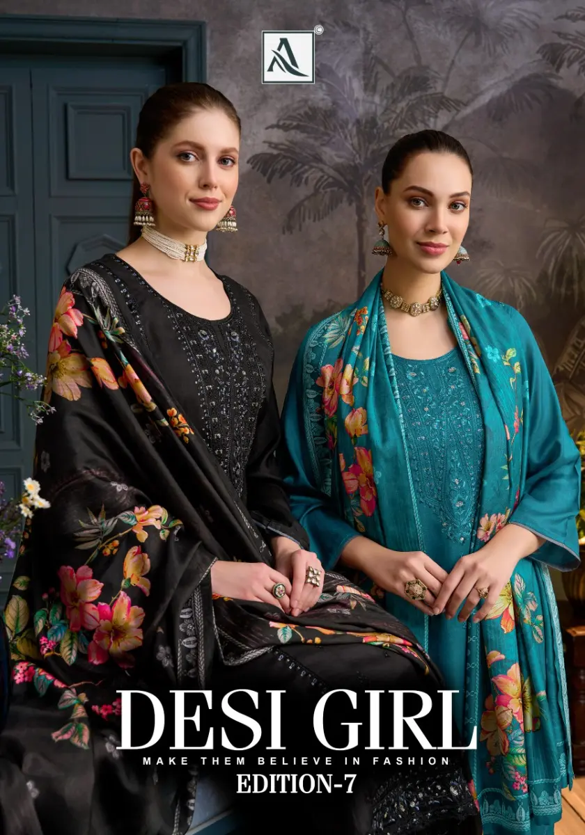 ALOK SUITS DESI GIRL VOL 7