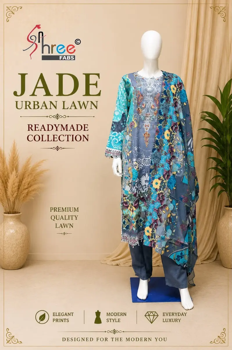 SHREE FABS JADE URBAN LAWN READYMADE COLLECTION 