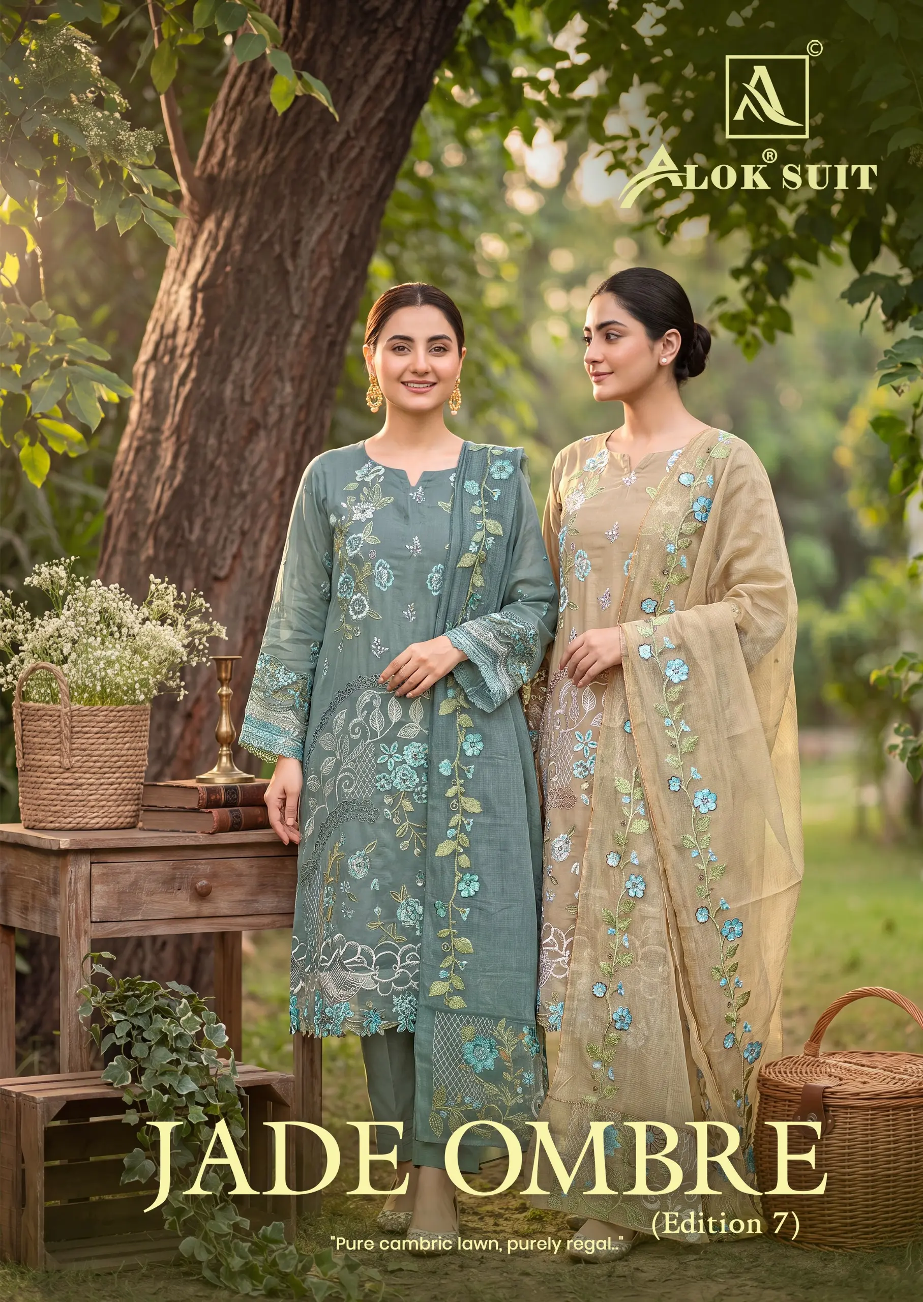 ALOK SUITS JADE OMBRE 7