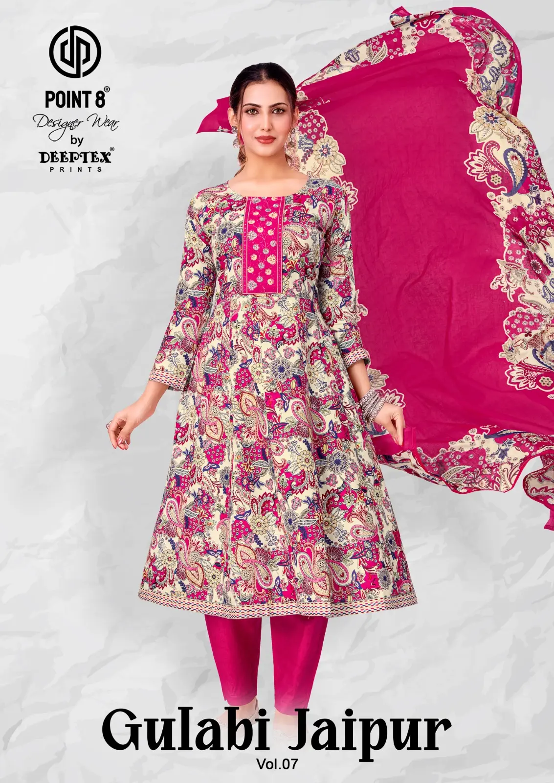 DEEPTEX GULABI JAIPUR VOL 7 READYMADE