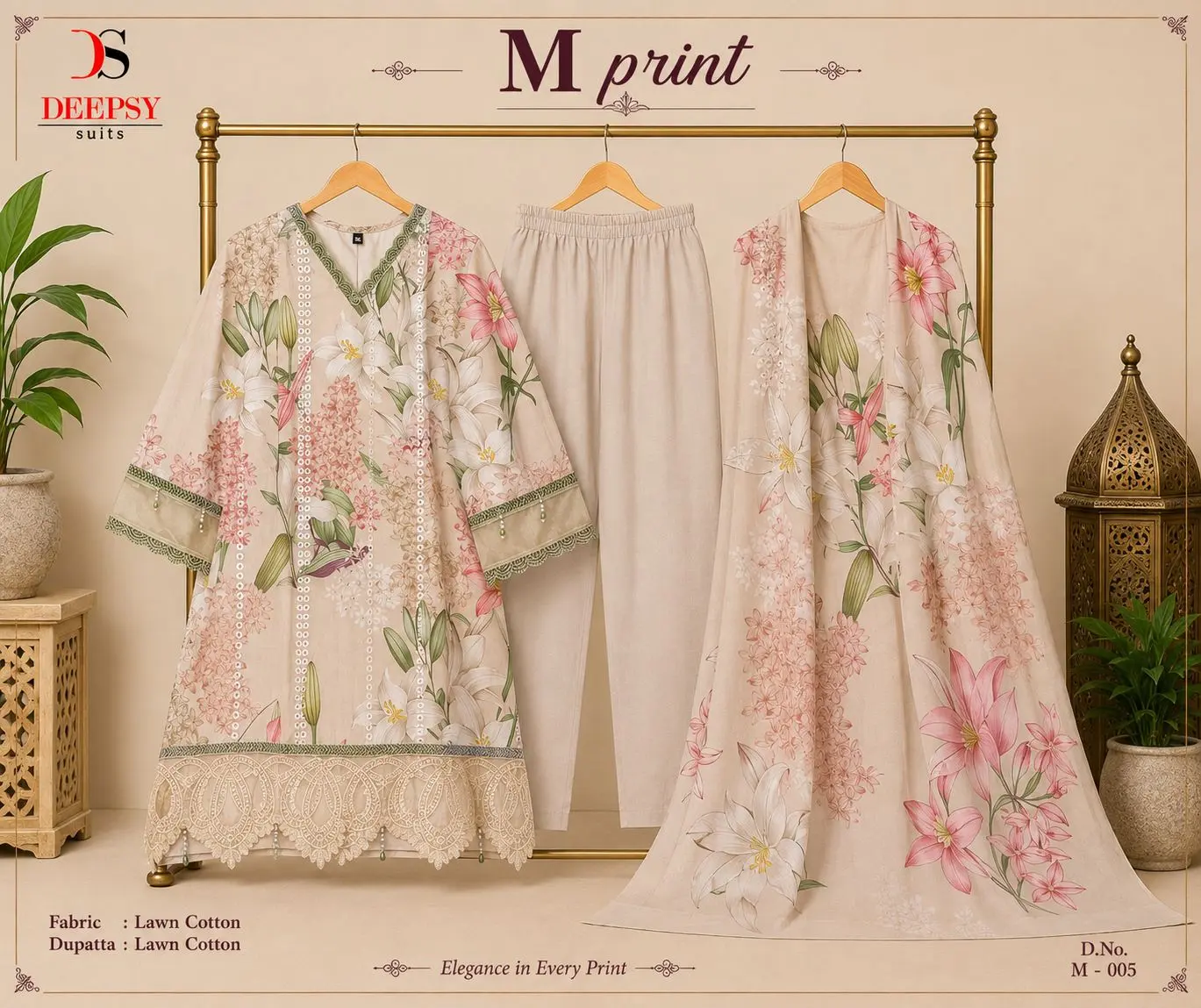 DEEPSY SUITS MARIA B MPRINT VOL 7 CHIFFON DUPATRTA READYMADE COLLECTION